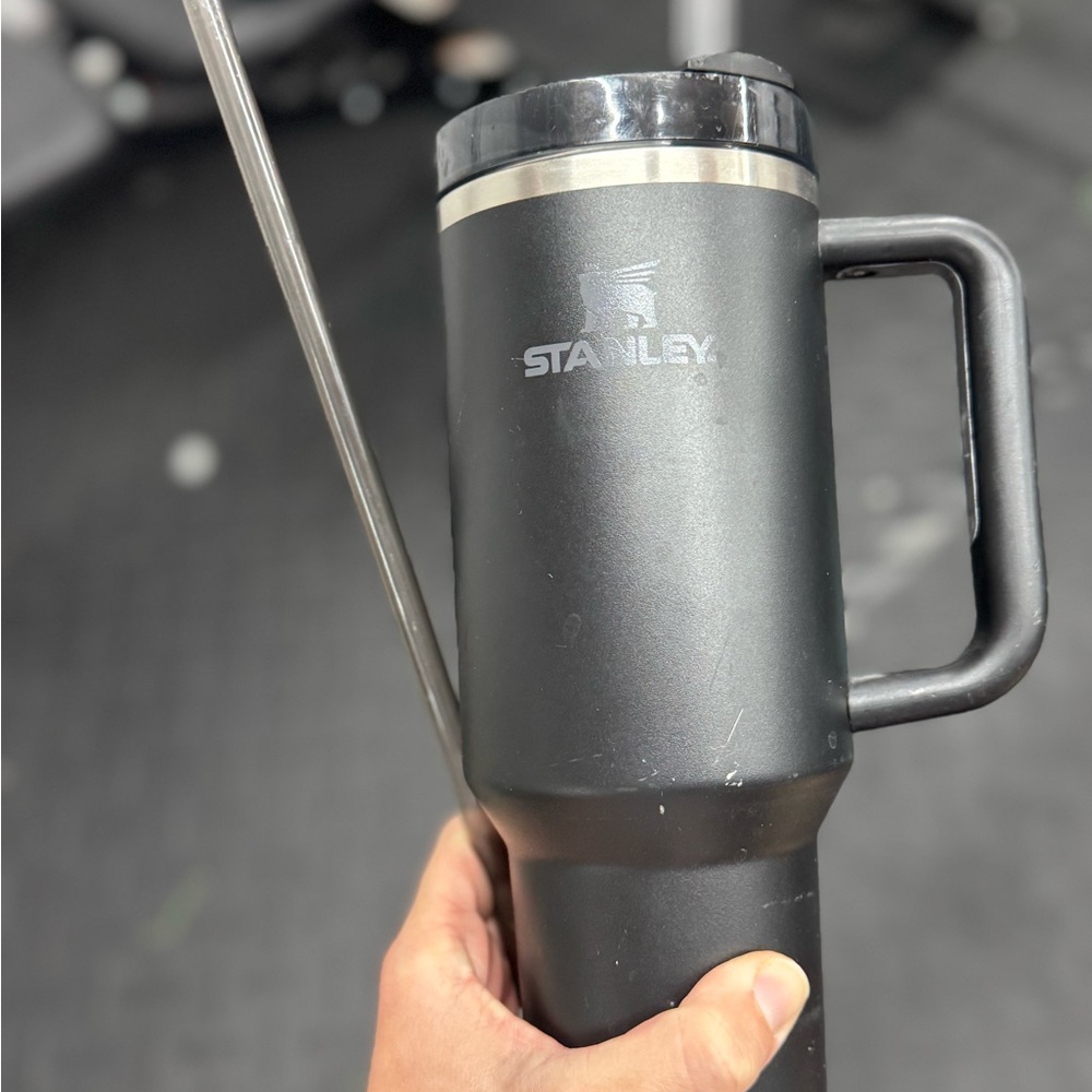Stanley Black Travel Bottle with Handle
